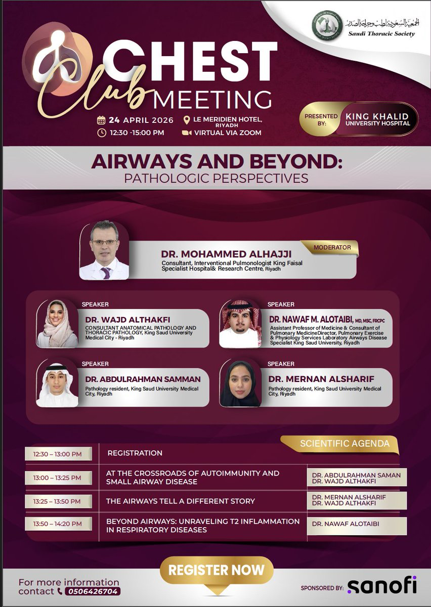 Chest Club Meeting — Airways and Beyond: Pathologic Perspectives