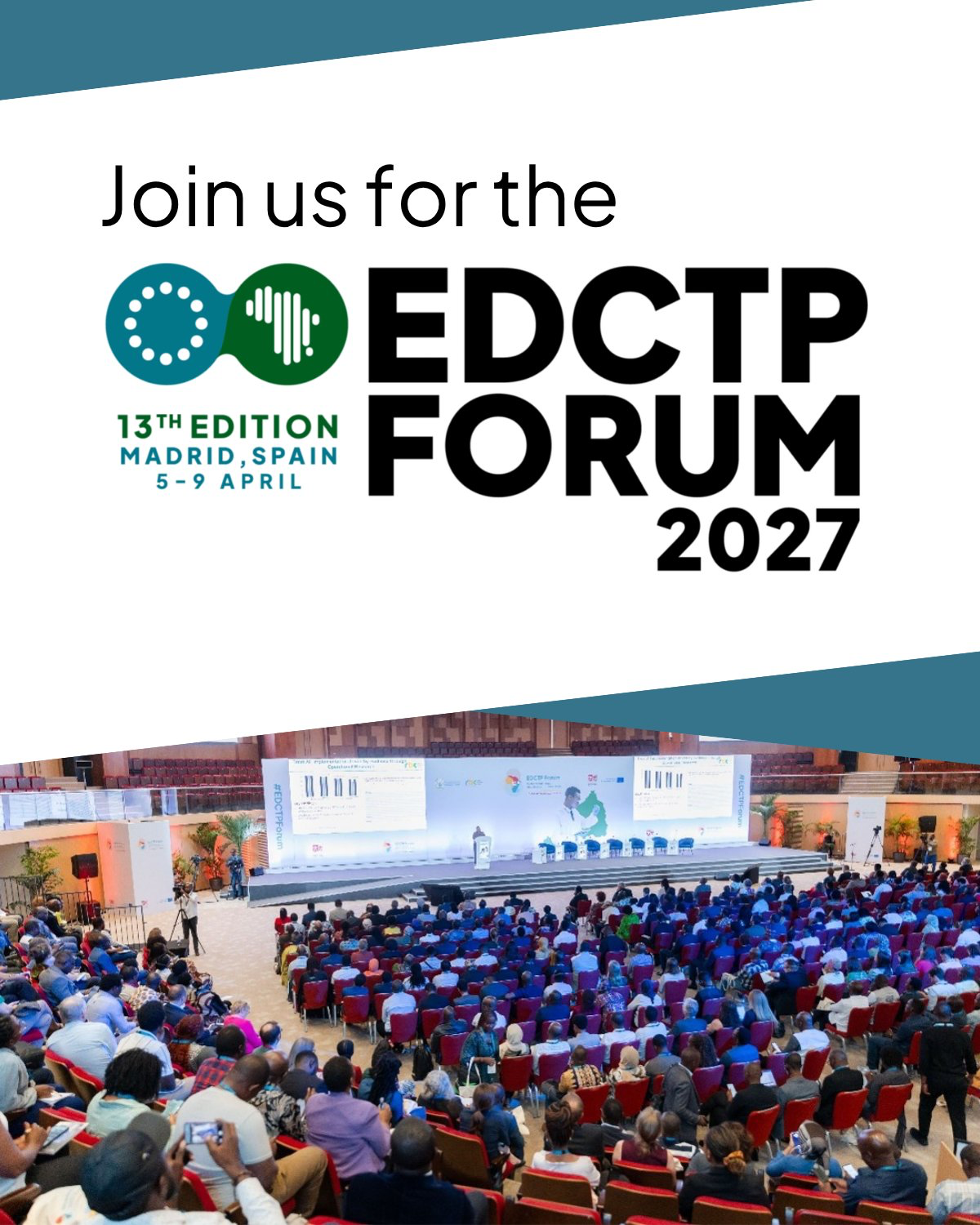 13th EDCTP Forum 2027 — Innovating Together for Resilient Global Health