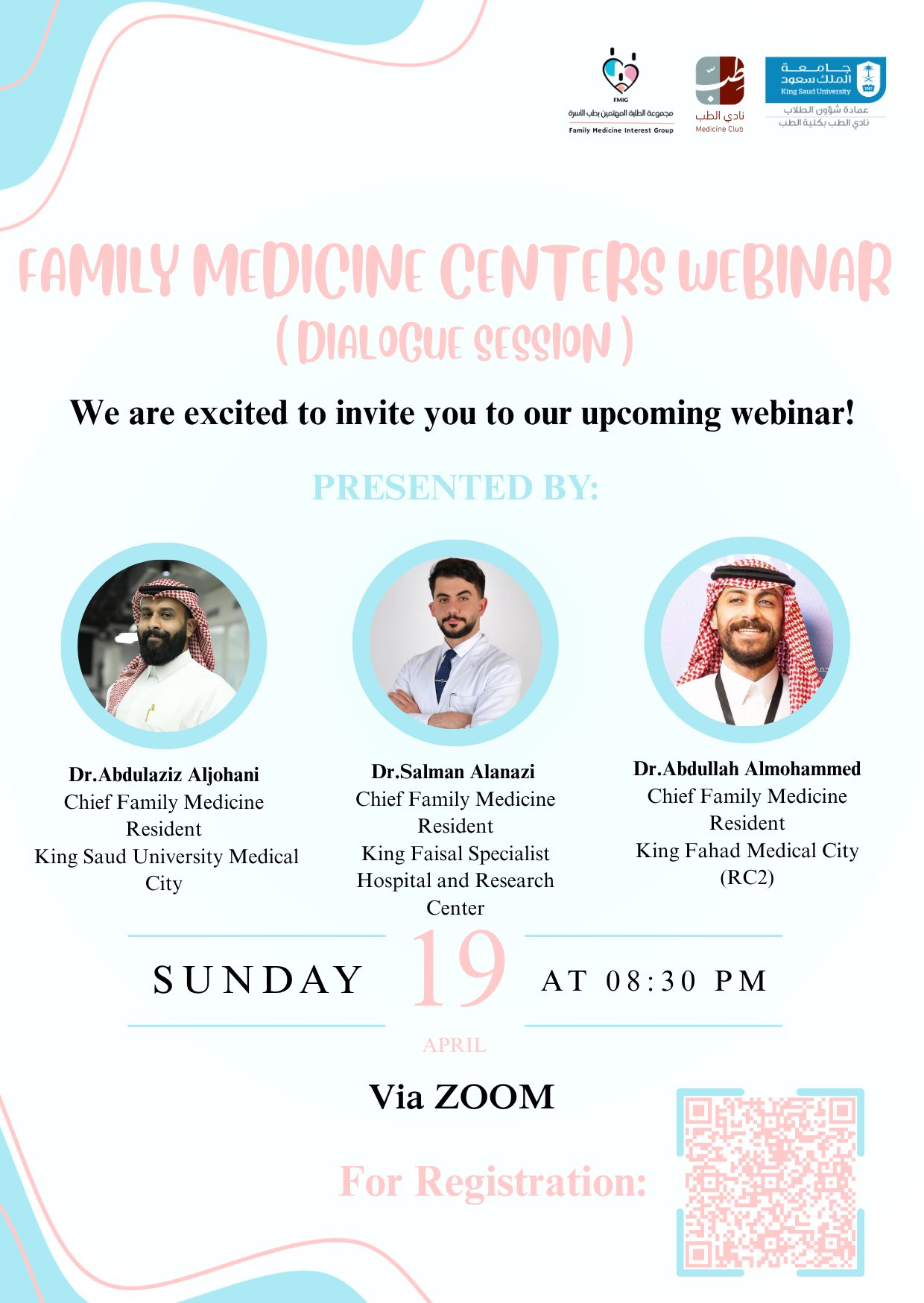 Family Medicine Centers Webinar (Dialogue Session)