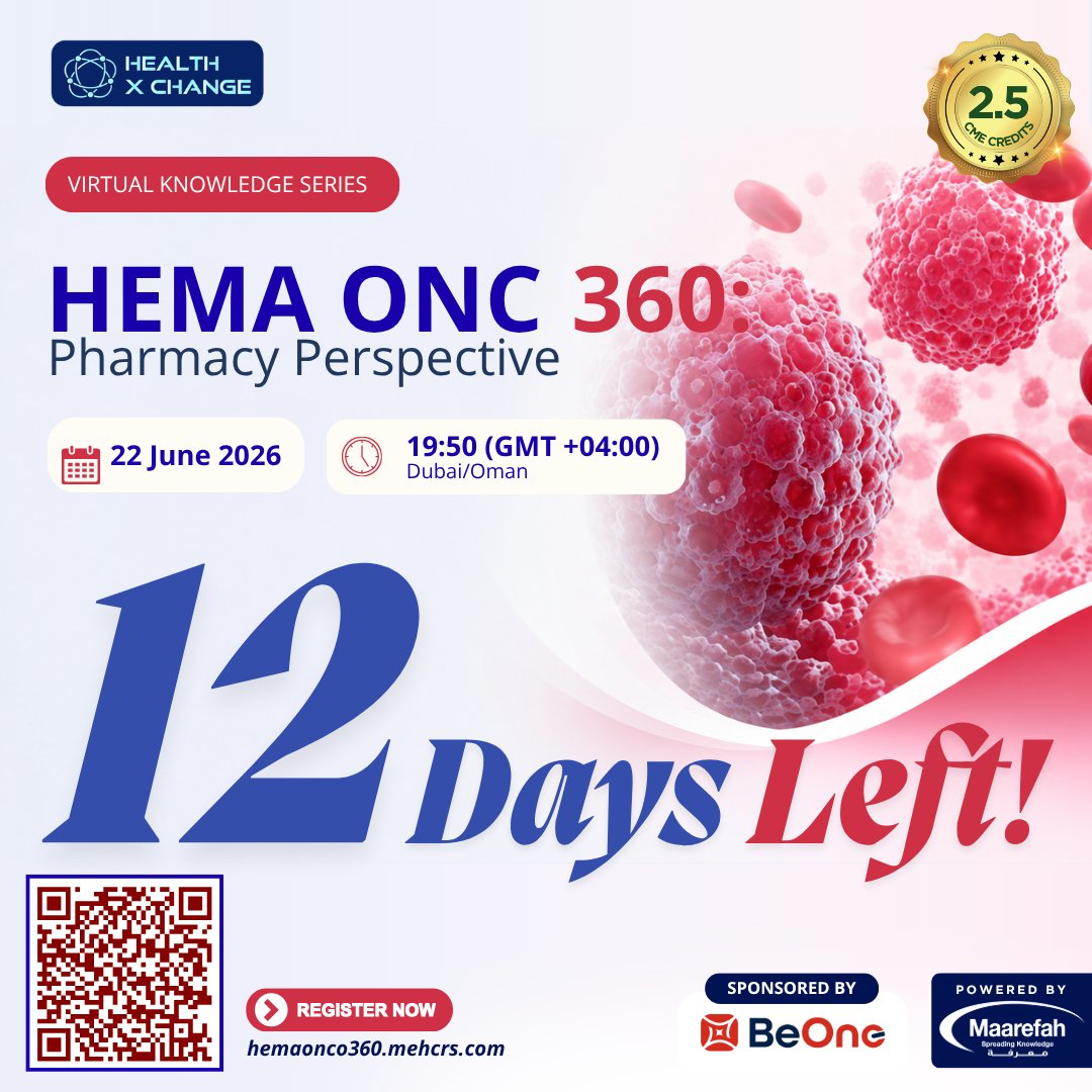 Hema Onc 360: Pharmacy Perspectives — HealthXchange Virtual Series