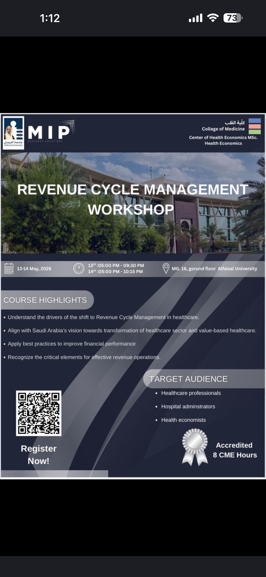 Revenue Cycle Management Workshop