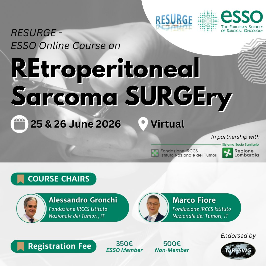 RESURGE — ESSO Online Course on REtroperitoneal Sarcoma SURGEry