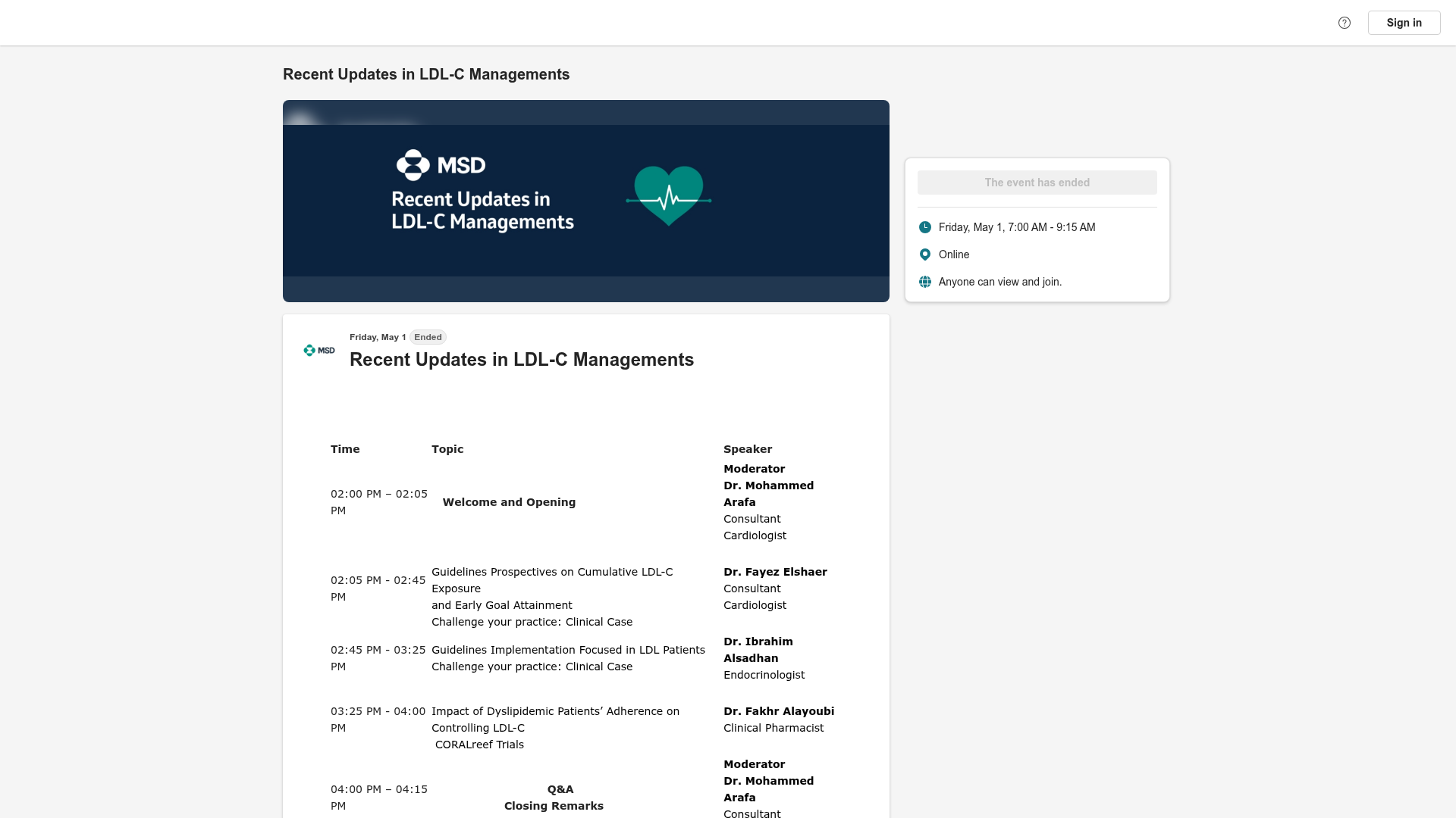 Recent Updates in LDL-C Managements
