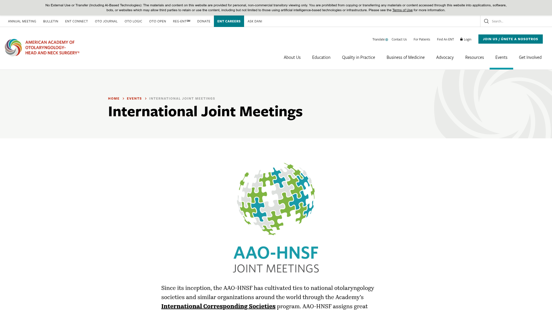 AAO-HNSF 2026 Annual Meeting & OTO EXPO