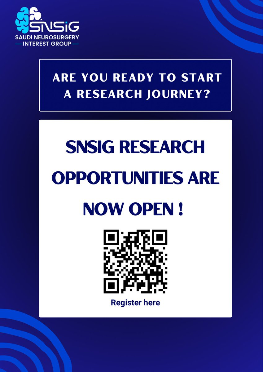 SNSIG Research Opportunities — Saudi Neurosurgery Interest Group