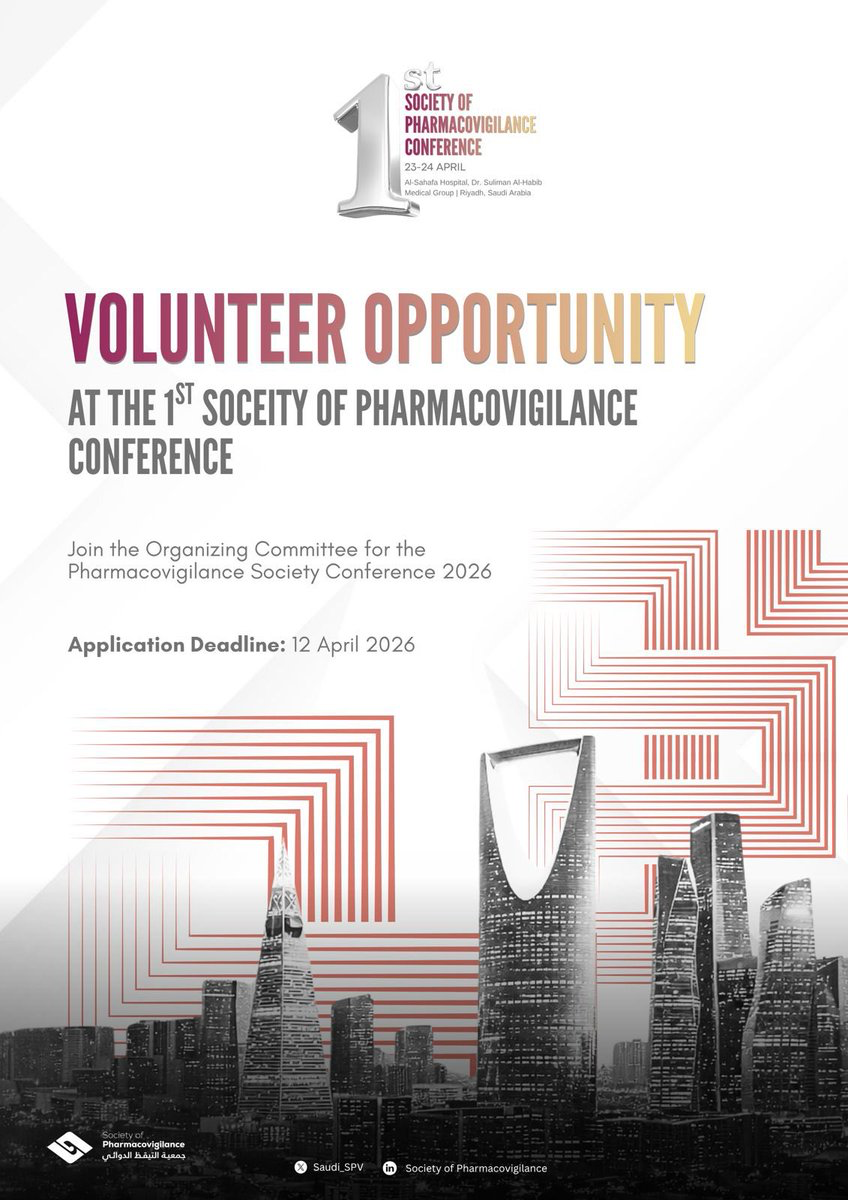 1st Society of Pharmacovigilance Conference