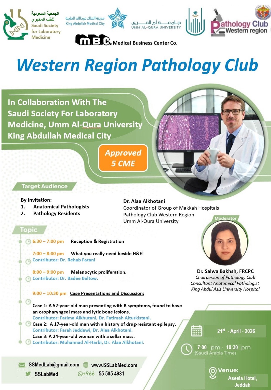 Western Region Pathology Club — April 2026
