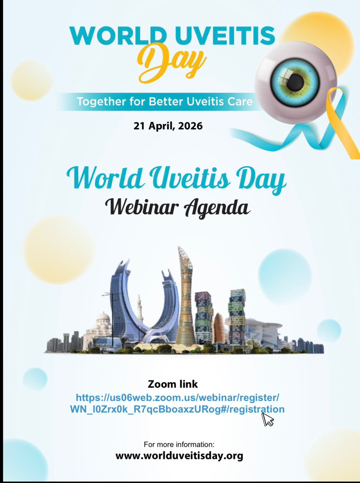 World Uveitis Day Webinar 2026 — Together for Better Uveitis Care