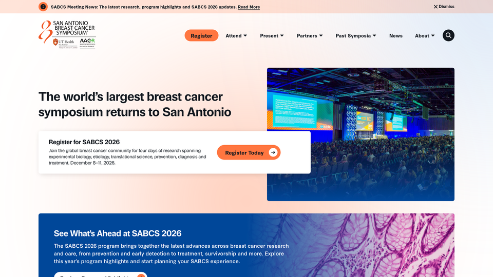 SABCS 2026 — San Antonio Breast Cancer Symposium