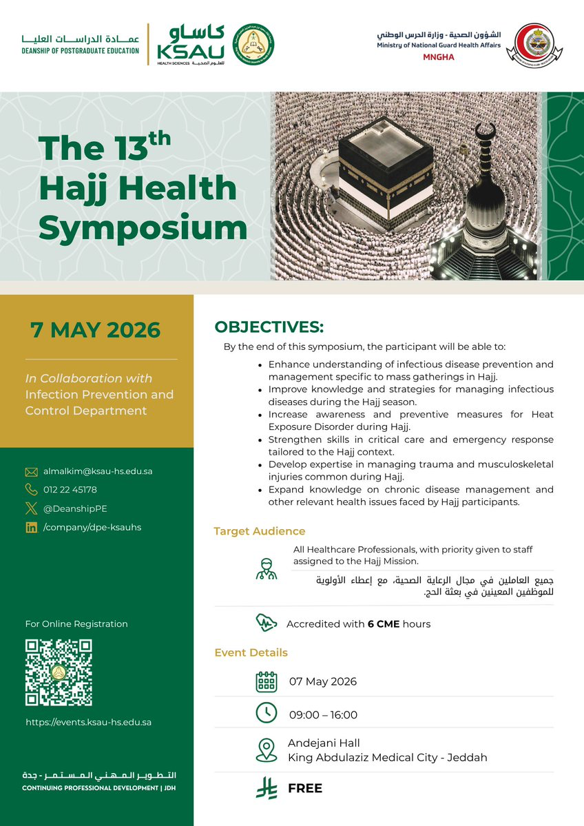 The 13th Hajj Health Symposium