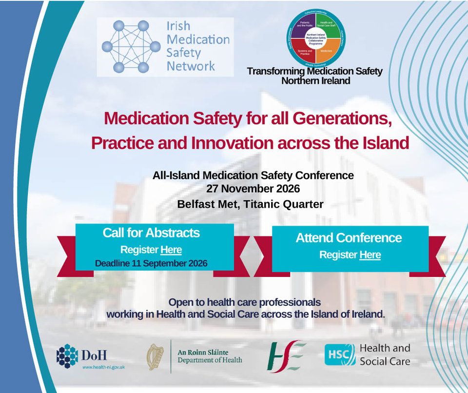 All-Island Medication Safety Conference 2026 — Medication Safety for all Generations