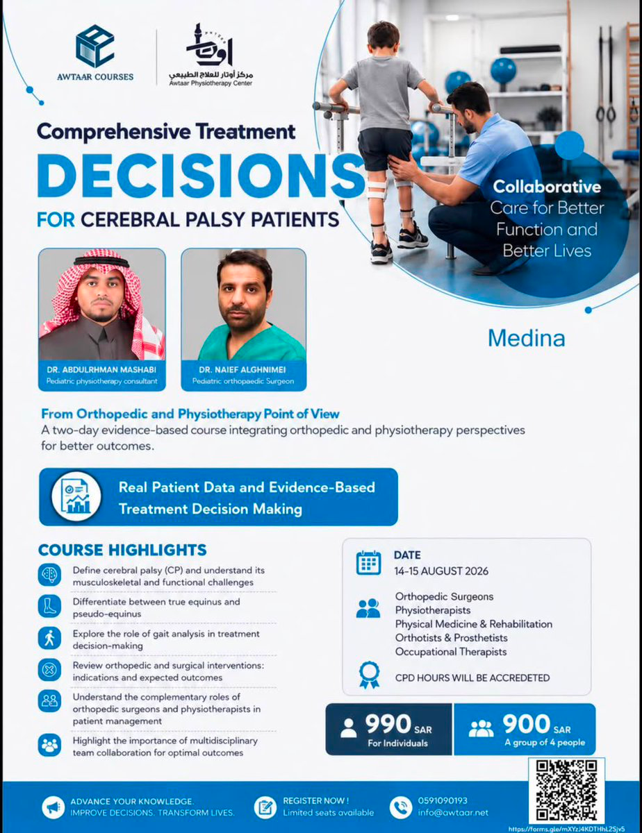 Comprehensive Treatment Decisions for Cerebral Palsy Patients