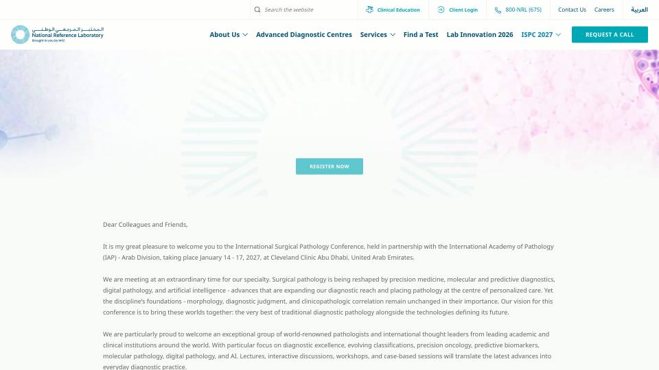 International Surgical Pathology Conference 2027 (ISPC 2027) — 37th Congress of IAP Arab Division