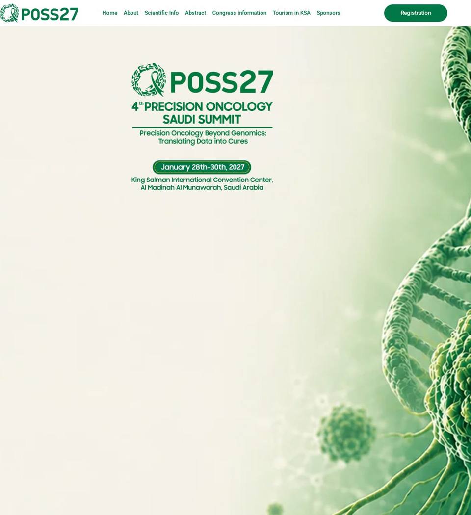 POSS27 — 4th Precision Oncology Saudi Summit