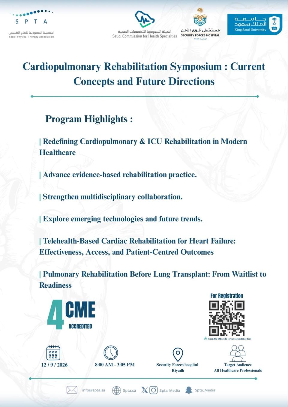 Cardiopulmonary Rehabilitation Symposium: Current Concepts and Future Directions