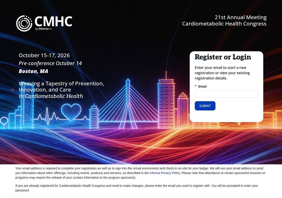 21st Annual Cardiometabolic Health Congress (CMHC 2026)
