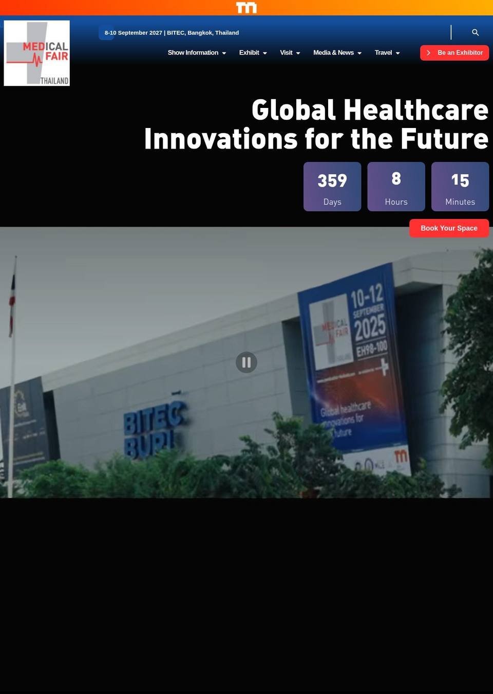 Medical Fair Thailand 2027