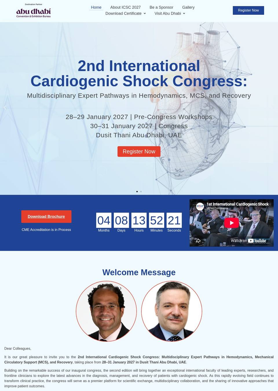 2nd International Cardiogenic Shock Congress (ICSC 2027)