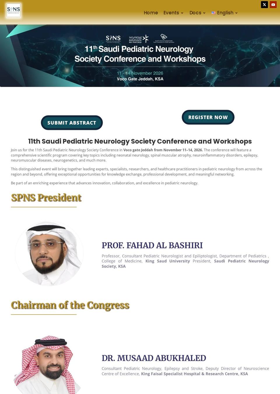 11th Saudi Pediatric Neurology Society Conference and Workshops (SPNS 2026)