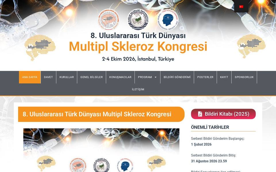 8th International Turkic World Multiple Sclerosis Congress