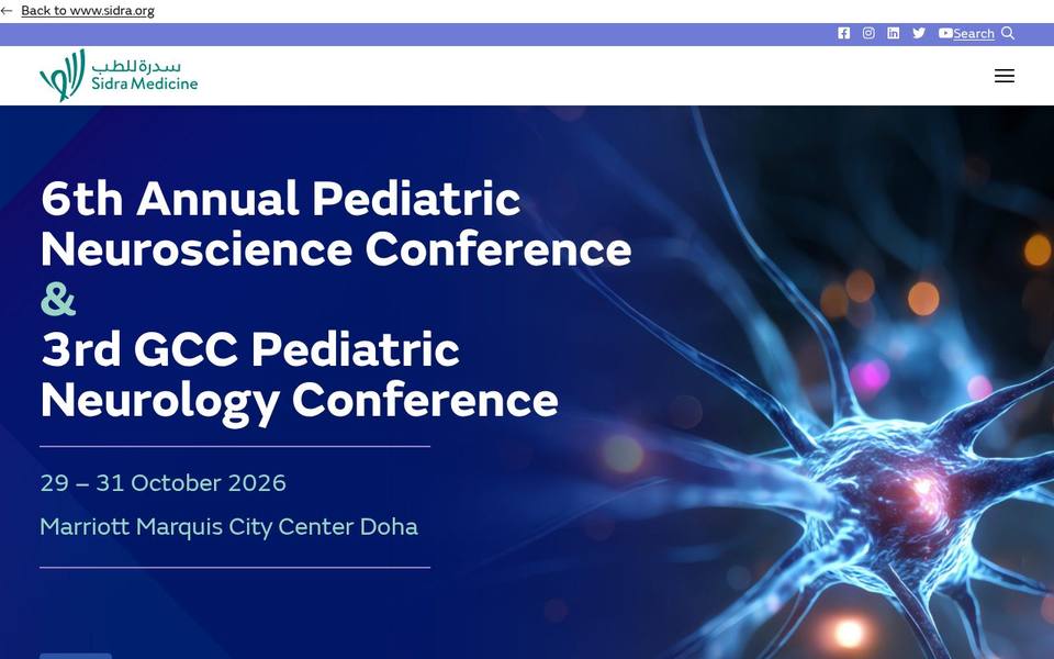 PNC 2026 — 6th Annual Pediatric Neuroscience Conference & 3rd GCC Pediatric Neurology Conference