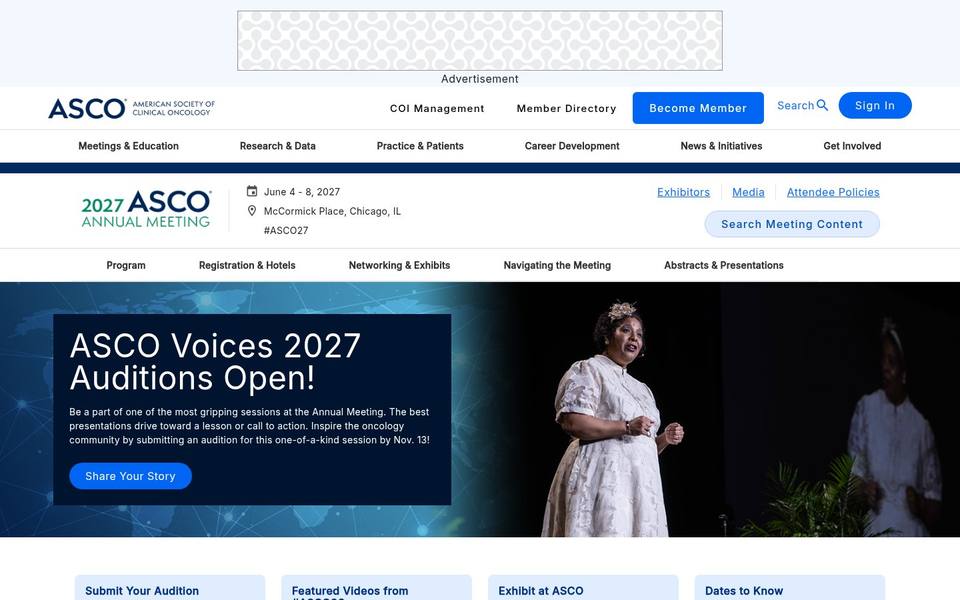 2027 ASCO Annual Meeting