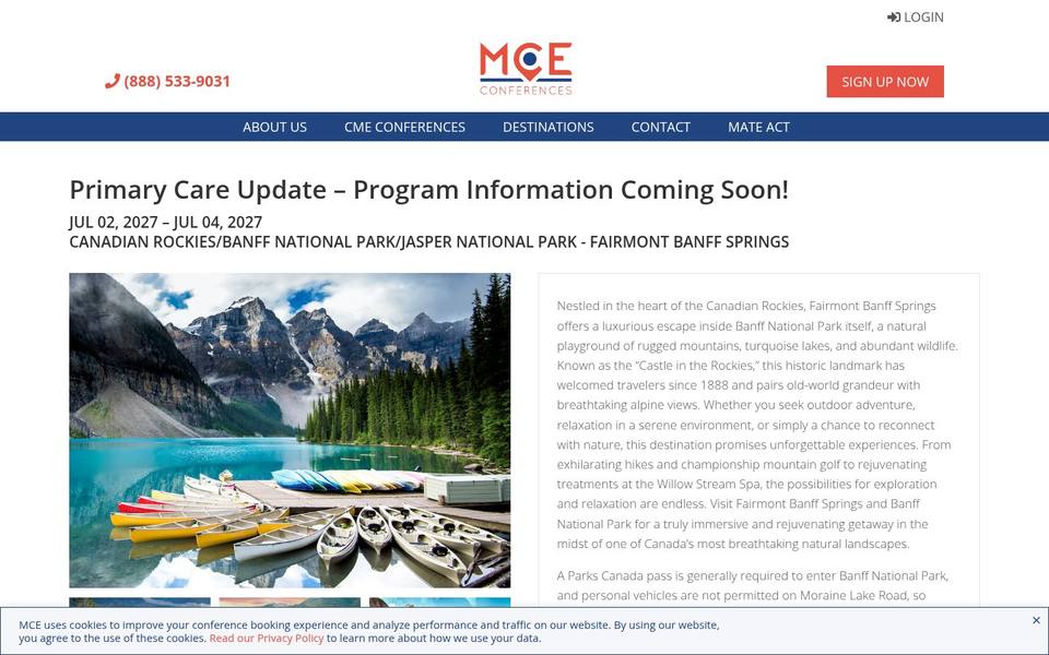 Primary Care Update – Banff