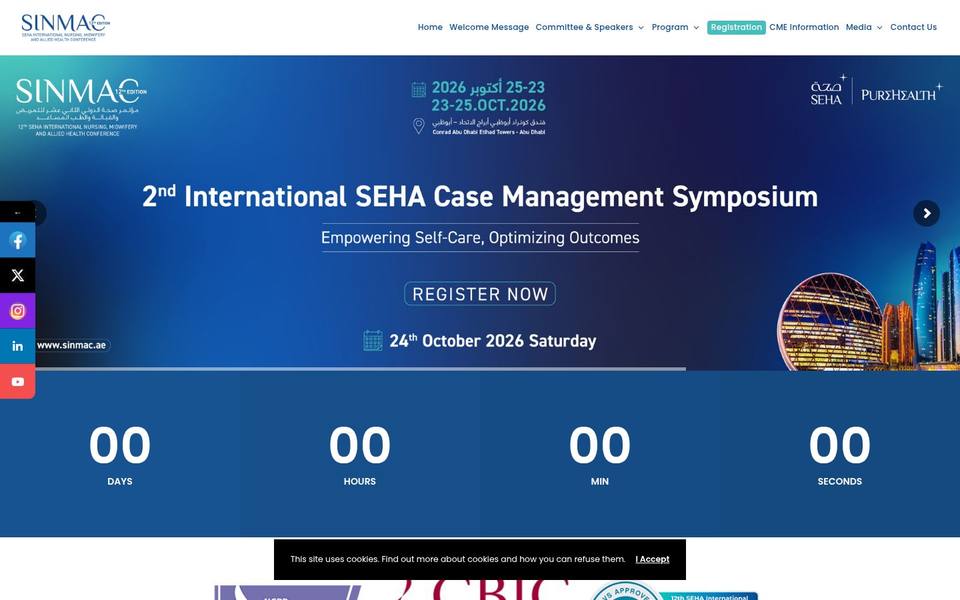 12th SEHA International Nursing, Midwifery and Allied Health Conference (SINMAC 2026)