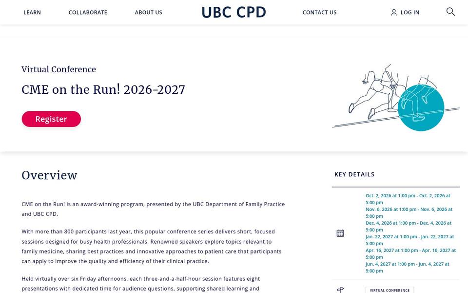 CME on the Run! 2026–2027