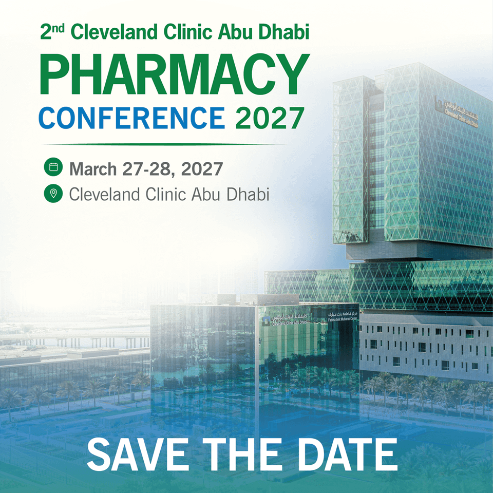 2nd Cleveland Clinic Abu Dhabi Pharmacy Conference 2027