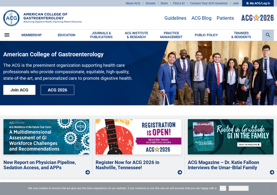 ACG 2026 Annual Scientific Meeting & Postgraduate Course