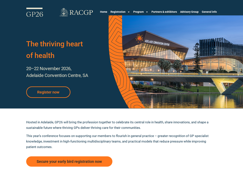 GP26 – RACGP General Practice Conference