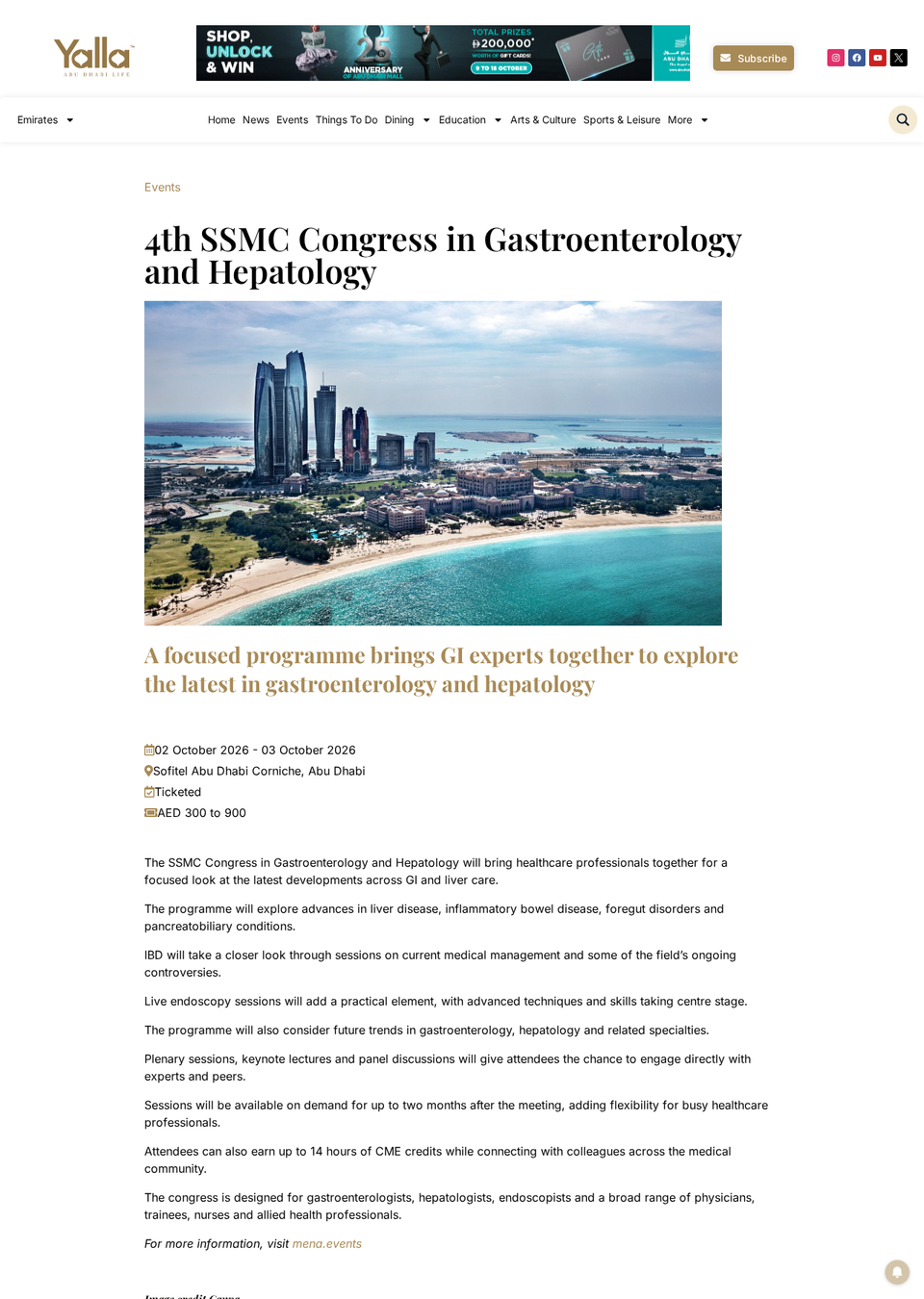 4th SSMC Congress in Gastroenterology and Hepatology