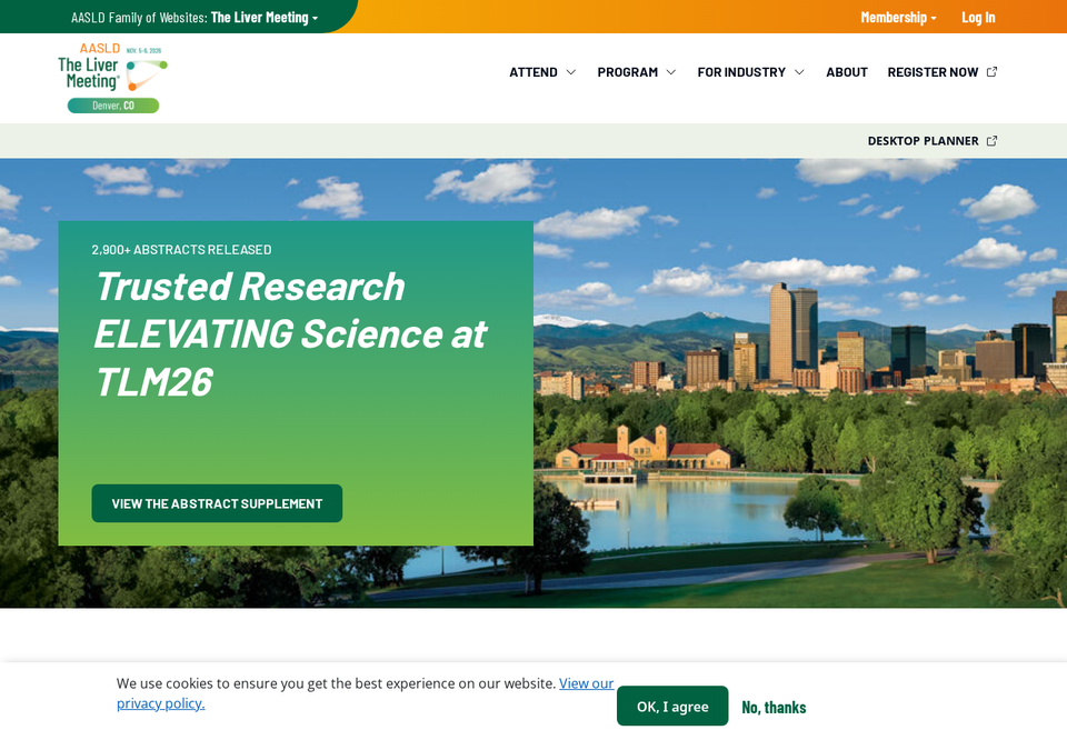 The Liver Meeting 2026 (TLM) — AASLD