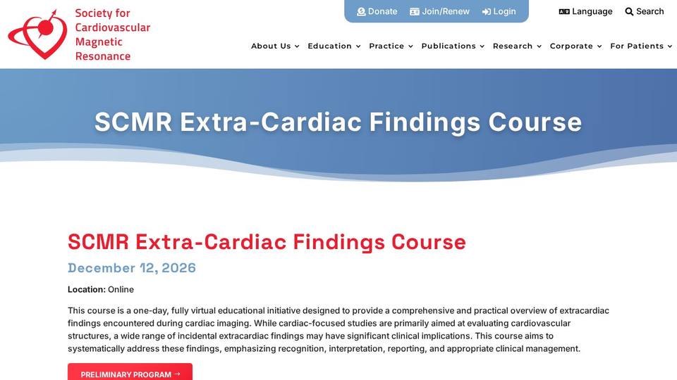SCMR Extra-Cardiac Findings Course