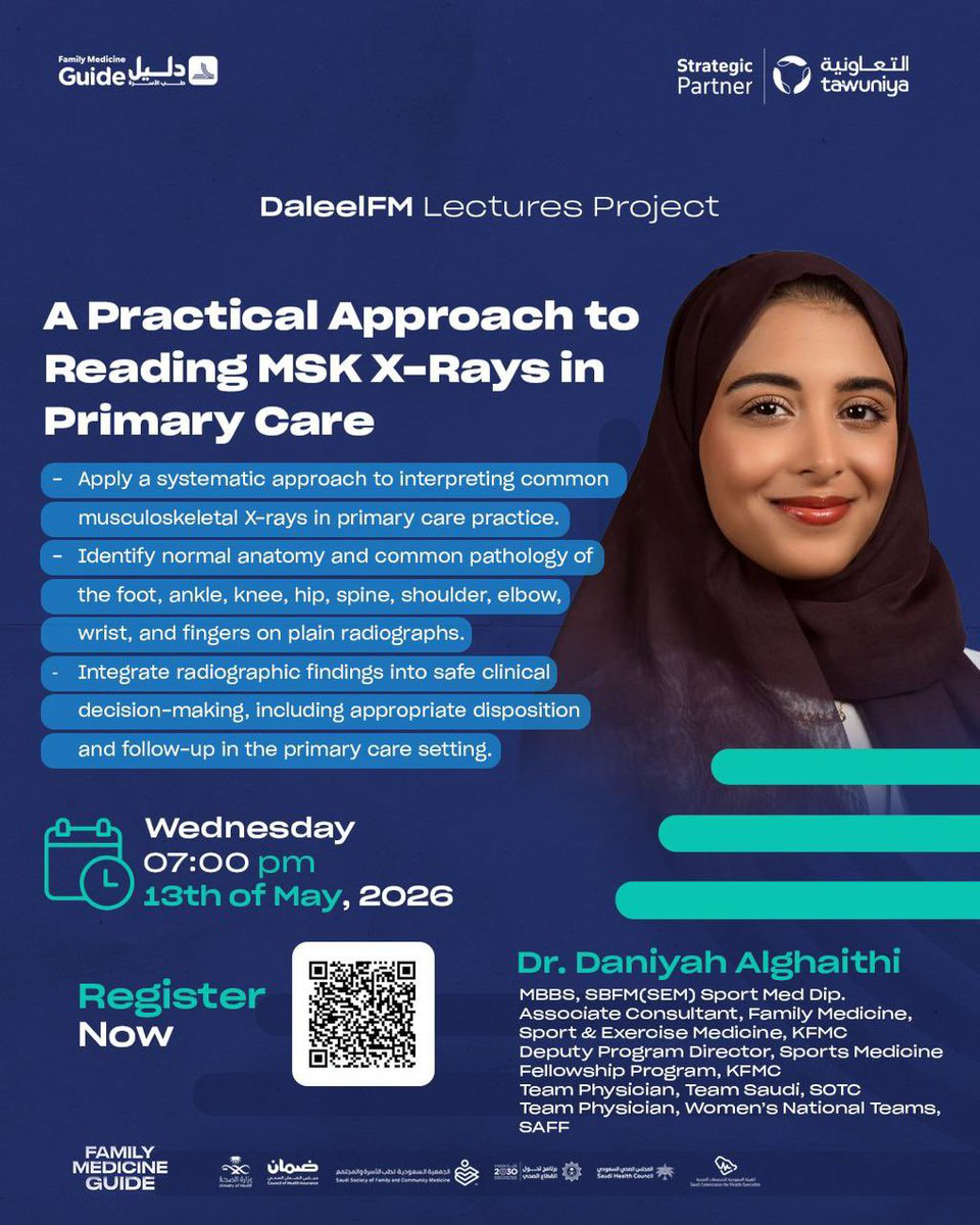 A Practical Approach to Reading MSK X-Rays in Primary Care — DaleelFM Lectures