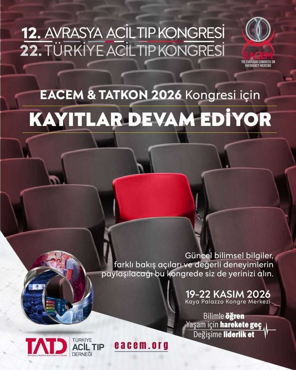12th Eurasian Congress on Emergency Medicine & 22nd Turkish Emergency Medicine Congress (EACEM 2026)