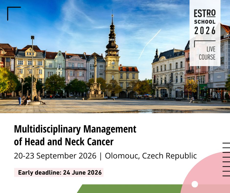 ESTRO School 2026 — Multidisciplinary Management of Head and Neck Cancer