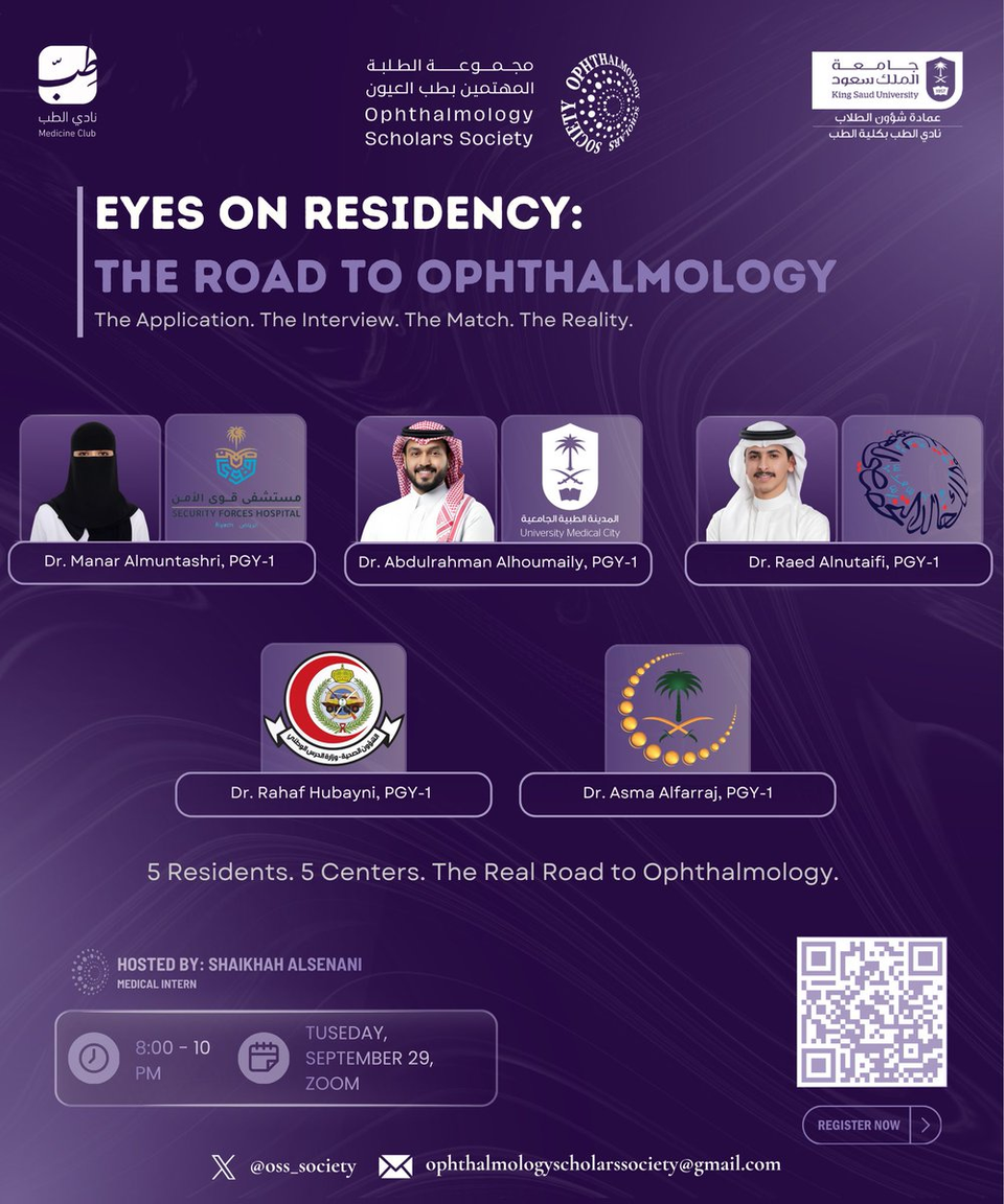 Eyes on Residency: The Road to Ophthalmology — OSS Panel