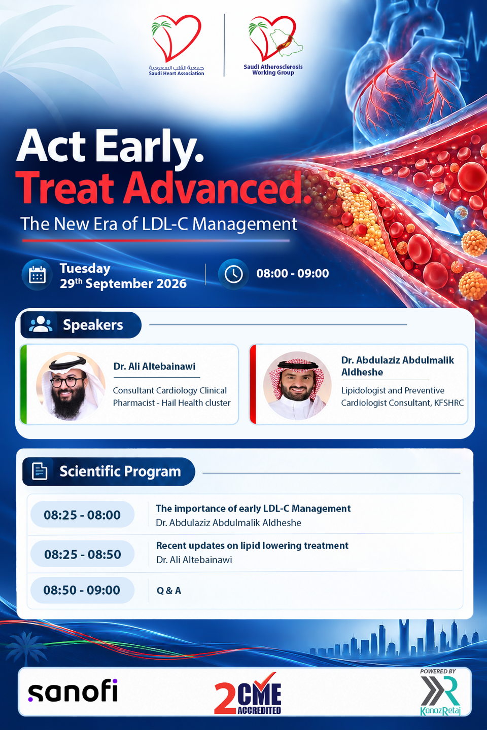Act Early. Treat Advanced. The New Era of LDL-C Management — SHA