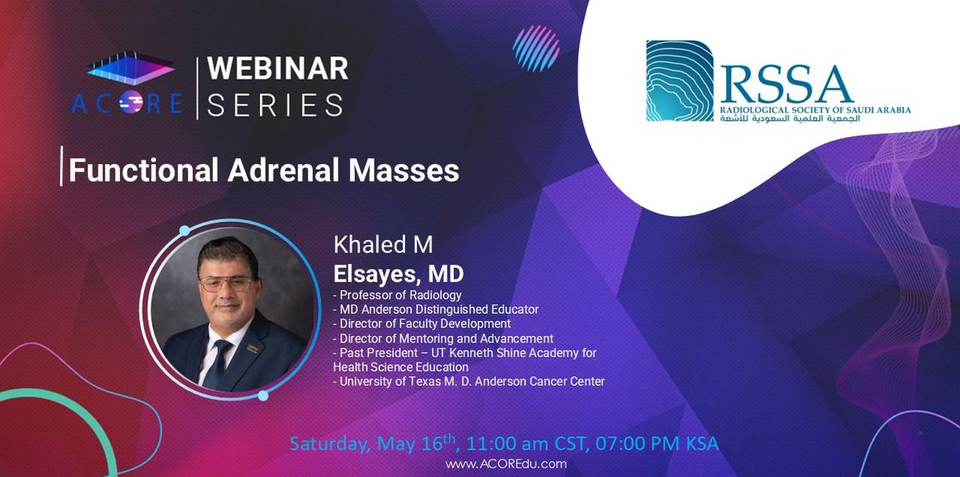 Functional Adrenal Masses — ACORE Webinar Series