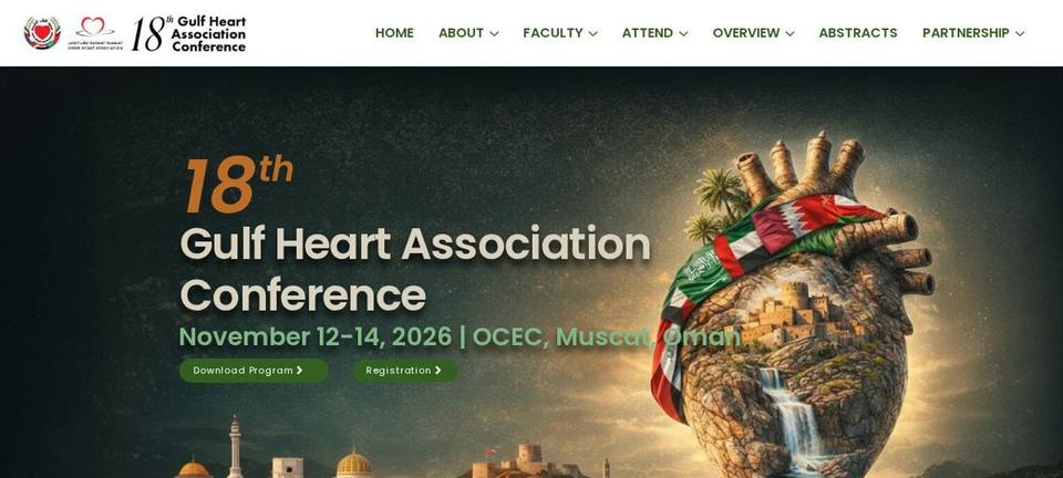 18th Gulf Heart Association Conference (GHA 2026)