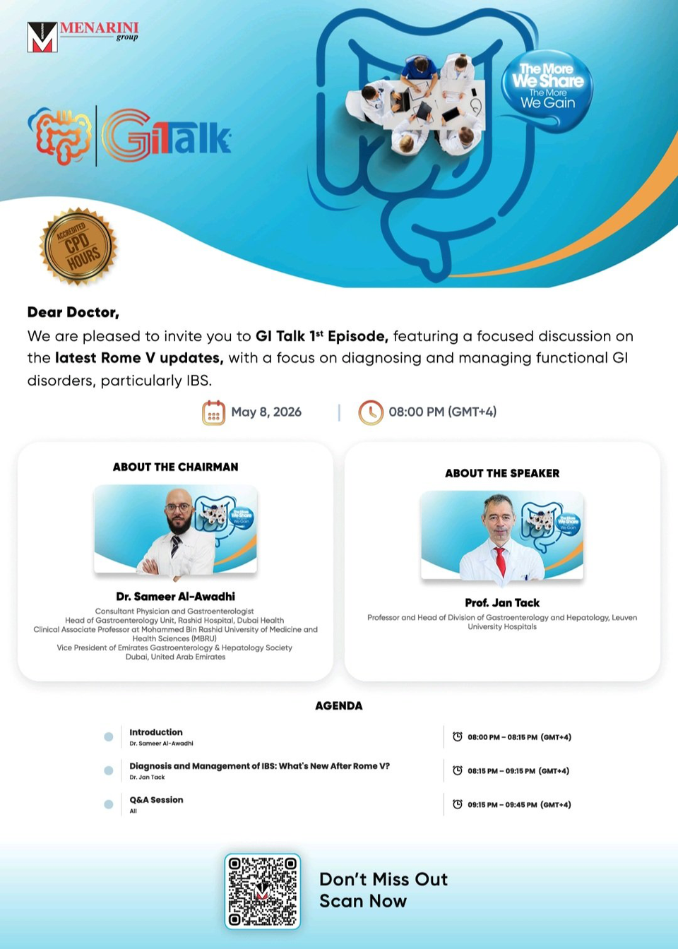 GI Talk 1st Episode – Diagnosis & Management of IBS: What's New After Rome V