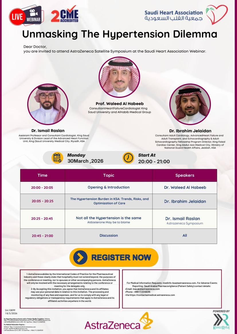 Unmasking The Hypertension Dilemma — AstraZeneca Satellite Symposium