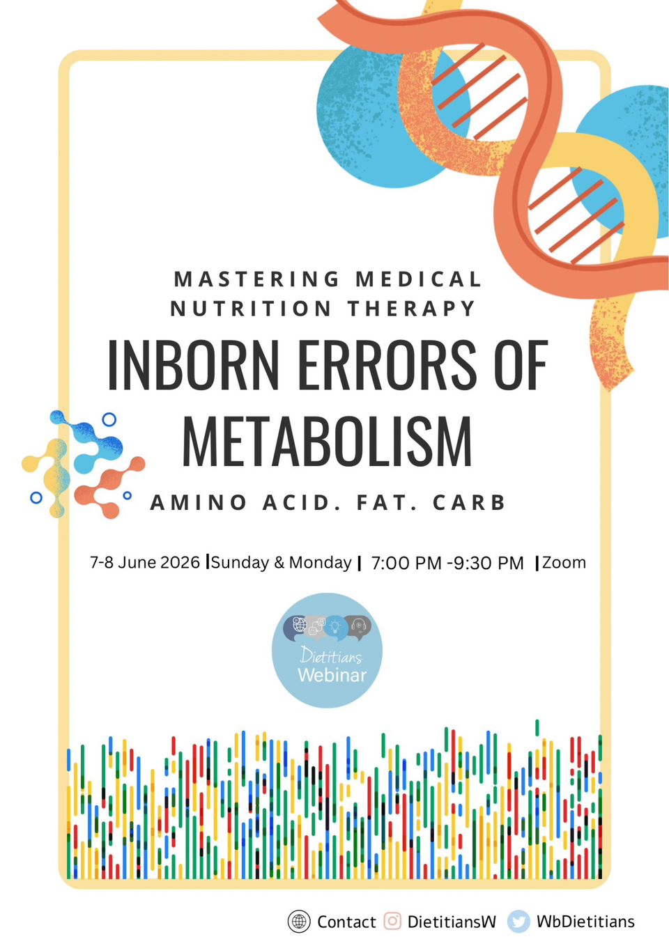 Mastering Medical Nutrition Therapy — Inborn Errors of Metabolism