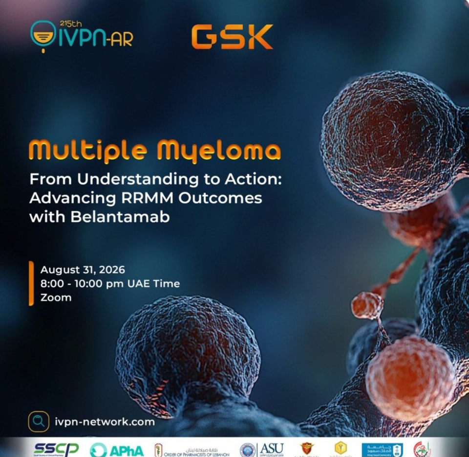 Multiple Myeloma — From Understanding to Action: Advancing RRMM Outcomes with Belantamab (215th IVPN-AR Webinar)