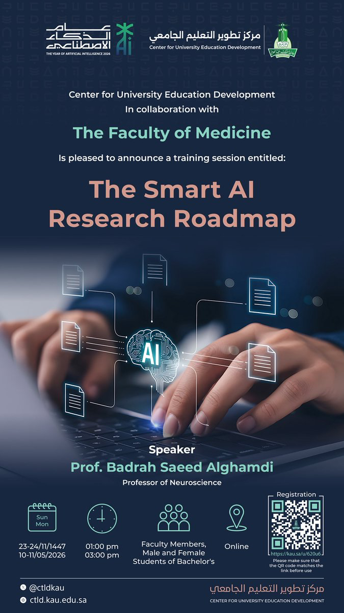 The Smart AI Research Roadmap — KAU Training