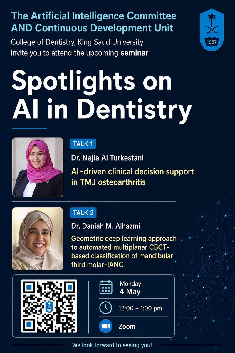 Spotlights on AI in Dentistry