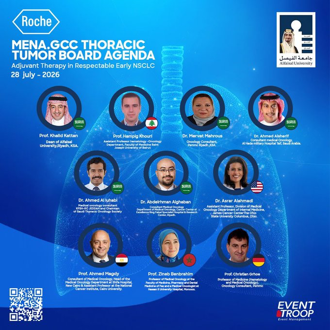 MENA/GCC Thoracic Tumor Board — Adjuvant Therapy in Resectable Early NSCLC (2026)