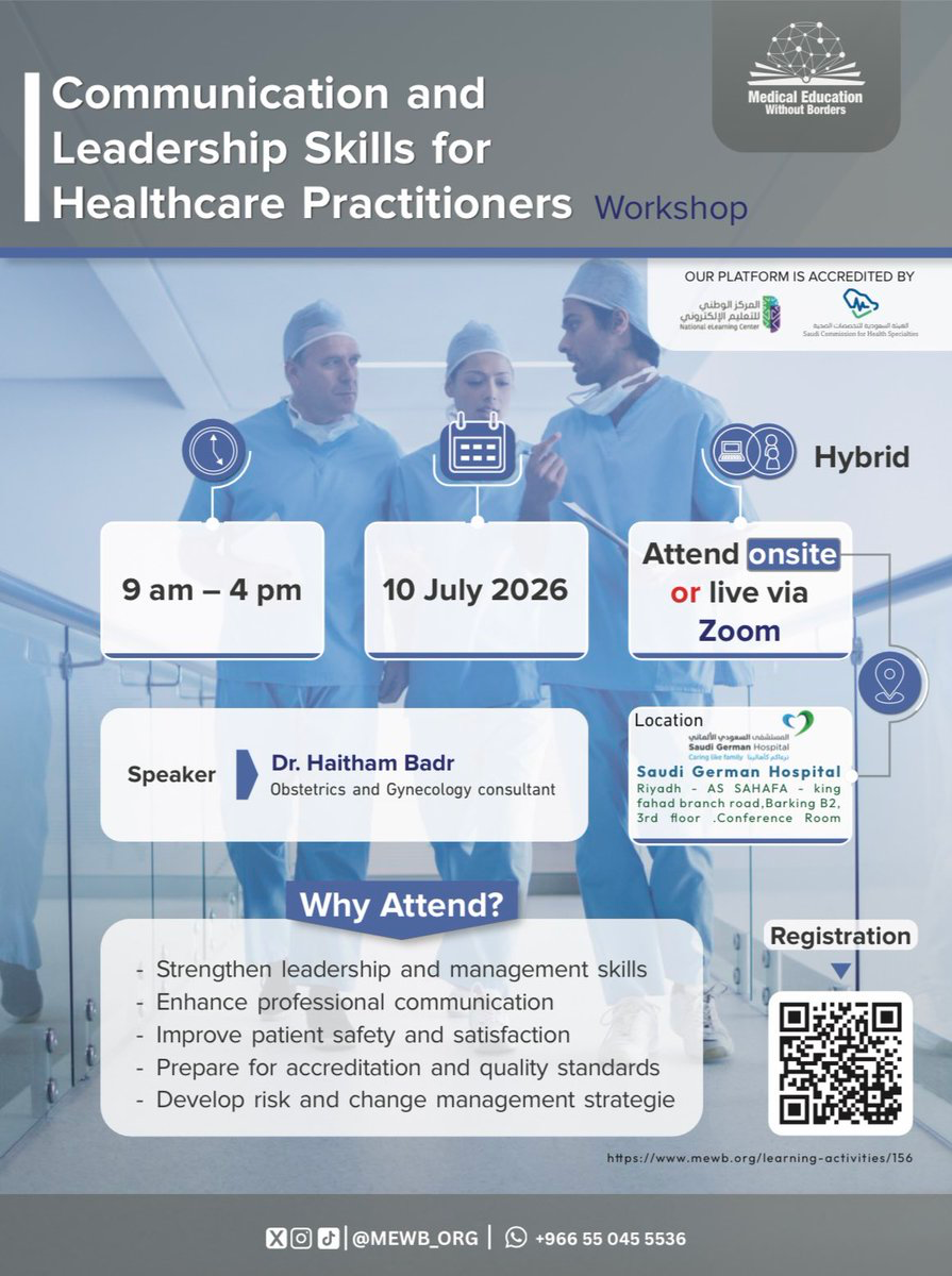Communication and Leadership Skills for Healthcare Practitioners Workshop